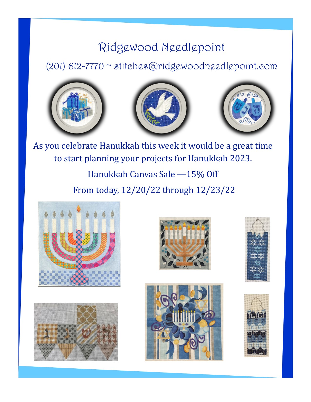 12-20-22 Hanukkah Sale